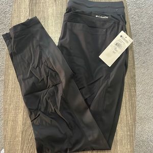 Columbia, Black, Athletic Jogger pants, Size Medium